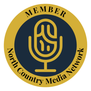 Member North Country Media Network with microphone icon
